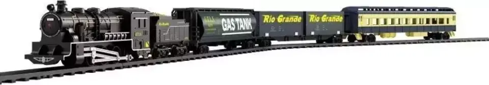 Işıklı ve Sesli 33 Parça Classic Tren