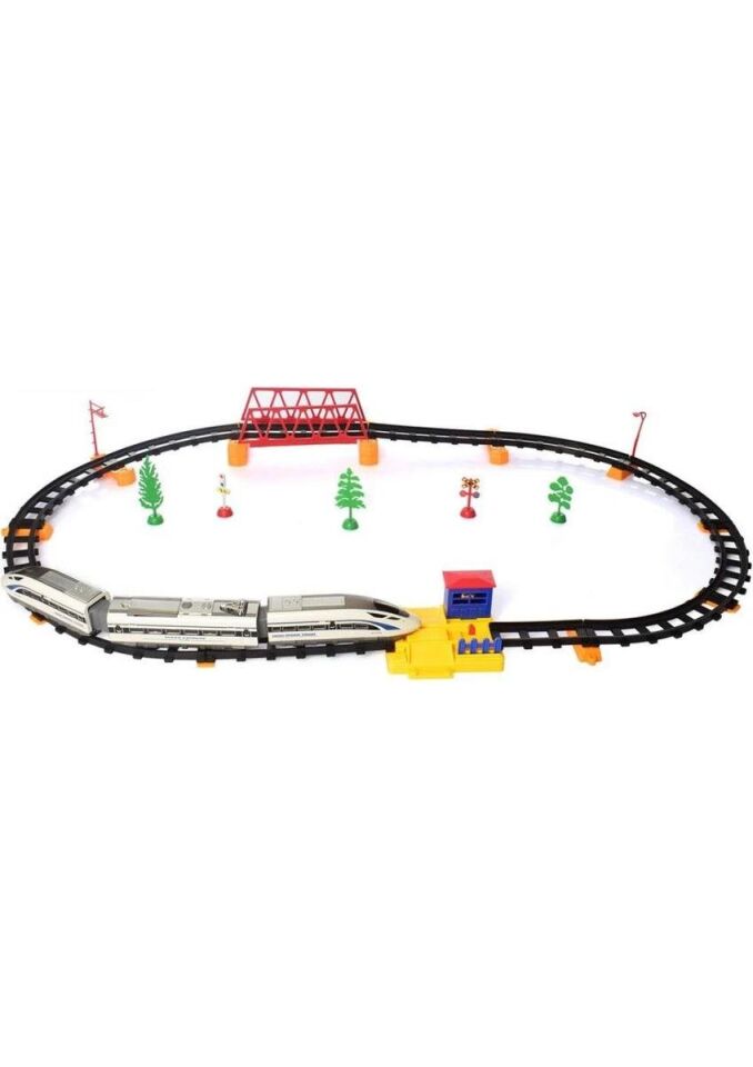 Uzaktan Kumandalı 49 Parça Işıklı 265 cm Hızlı Tren Set