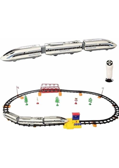 Uzaktan Kumandalı 49 Parça Işıklı 265 cm Hızlı Tren Set