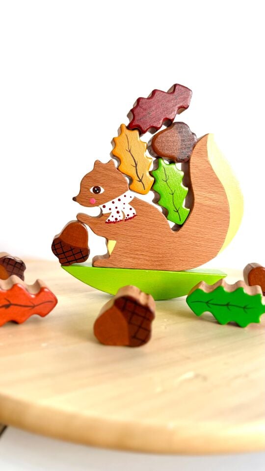 AHŞAP 12 PARÇA DENGE SİNCAP