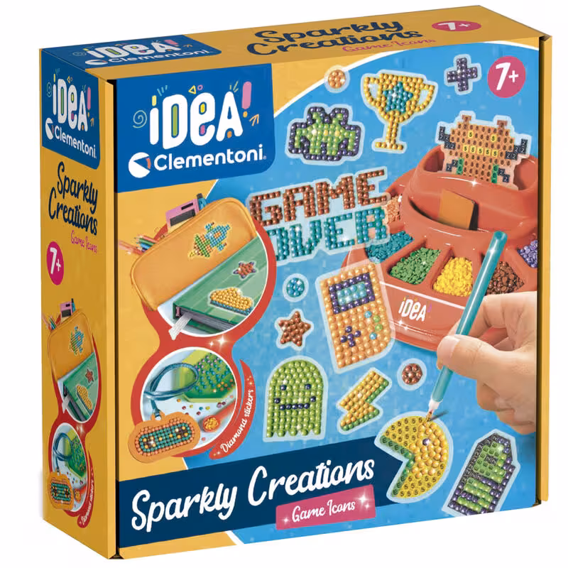 Clementoni Idea Sparkly Creations Oyun Simgeleri