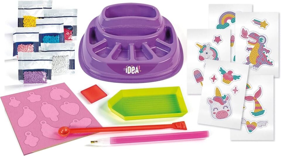 Clementoni Idea Işıltılı Tasarım Seti Fantastik Sanat Seti