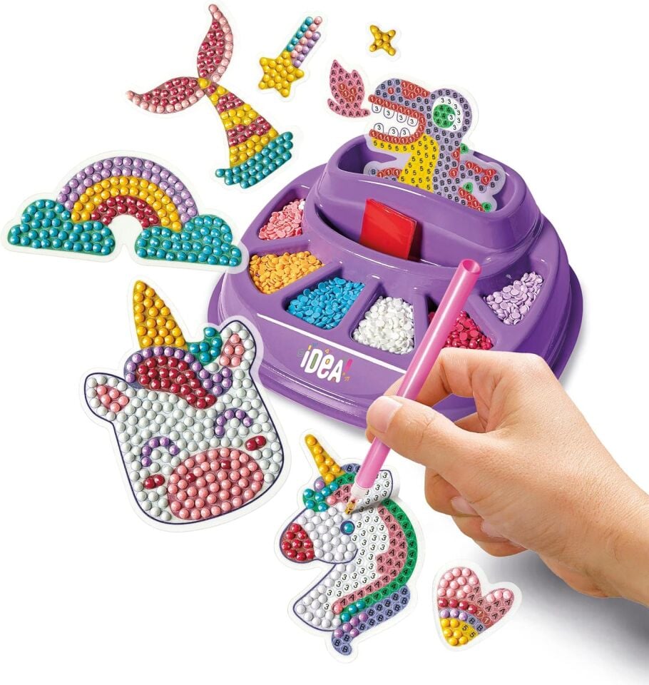 Clementoni Idea Işıltılı Tasarım Seti Fantastik Sanat Seti