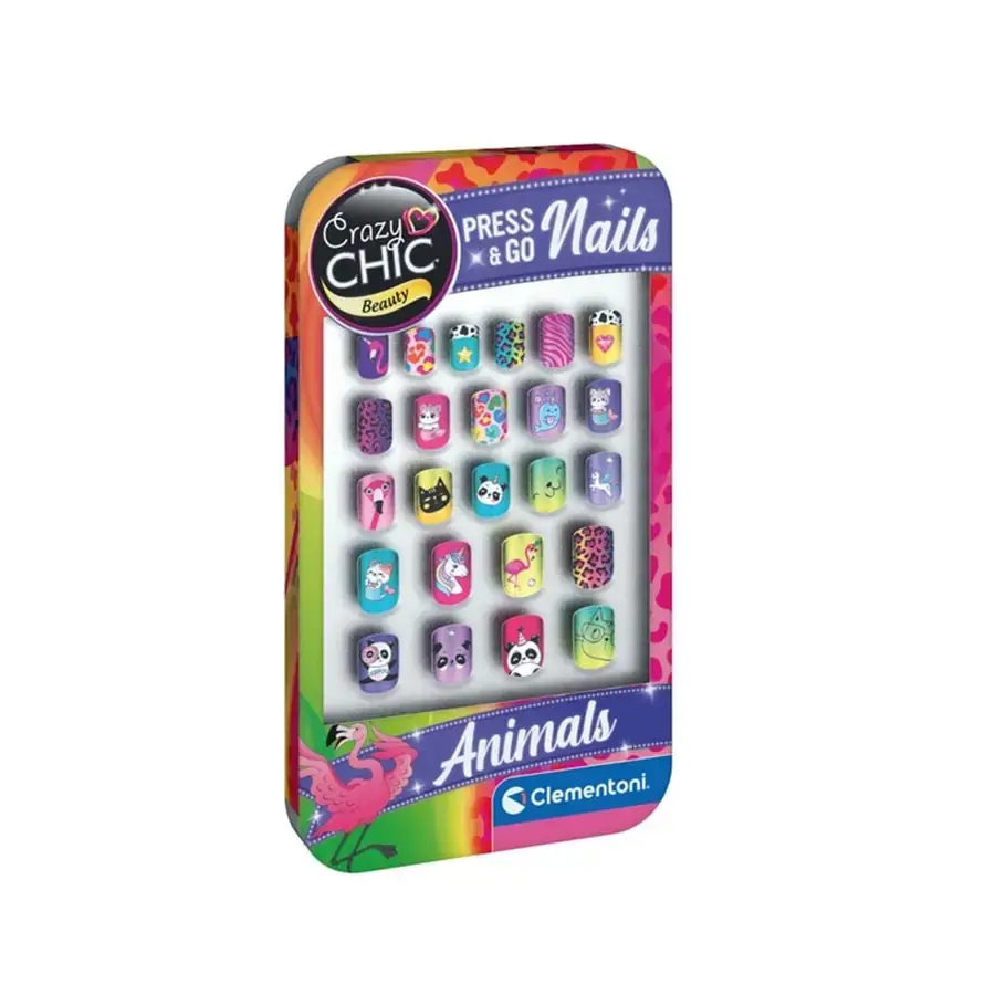 Crazy Chic Tak-Çık Tırnaklar - Hayvan Dostlar