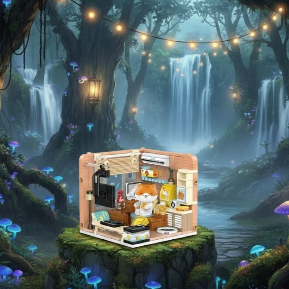 PANLOS KEDİ EVİ 263 PARÇA BLOCK OYUNCAK