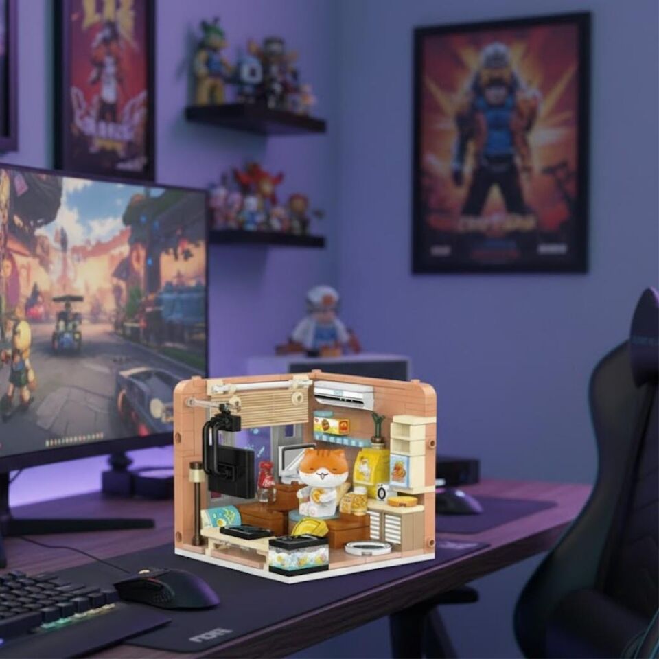 PANLOS KEDİ EVİ 263 PARÇA BLOCK OYUNCAK