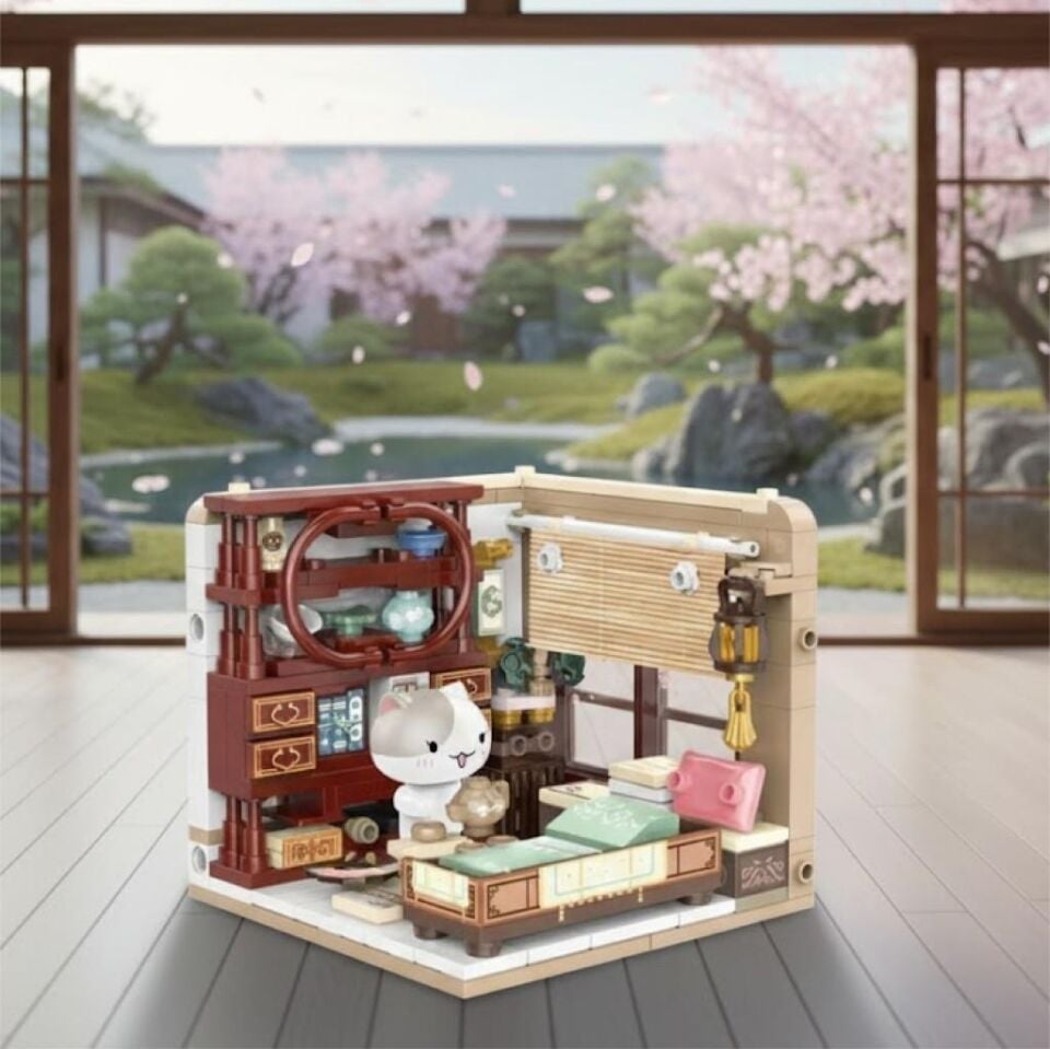 PANLOS KEDİ OTURMA ODASI 263 PARÇA BLOCK OYUNCAK