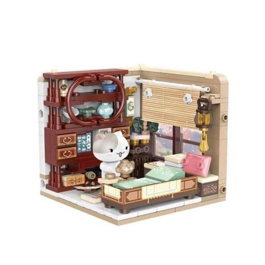 PANLOS KEDİ OTURMA ODASI 263 PARÇA BLOCK OYUNCAK