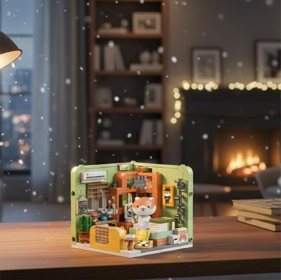 PANLOS KEDİ ODASI 258 PARÇA  BLOCK OYUNCAK