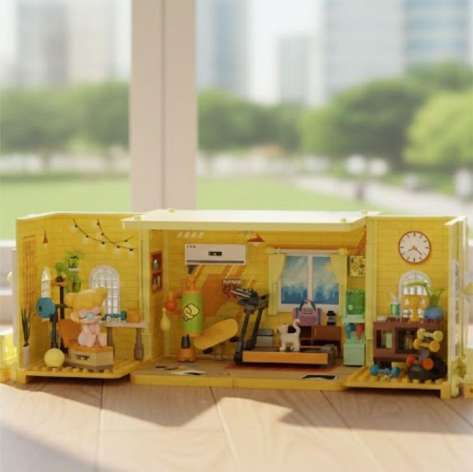 JAKİ NANCİ SPOR SALONU 279 PARÇA BLOCK OYUNCAK