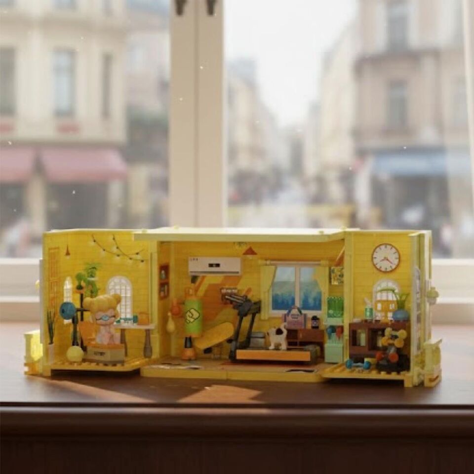 JAKİ NANCİ SPOR SALONU 279 PARÇA BLOCK OYUNCAK