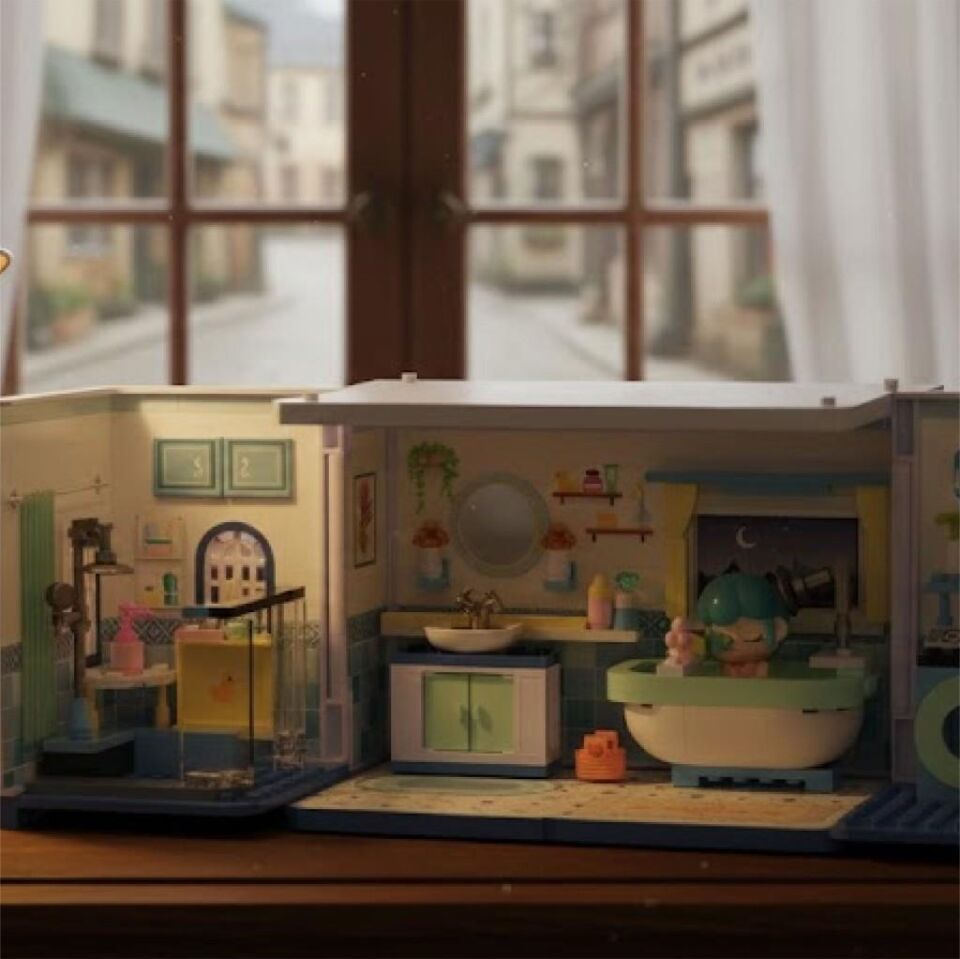 JAKİ NANCİ Banyo / Duş Modeli 235 Parça Block Oyuncak