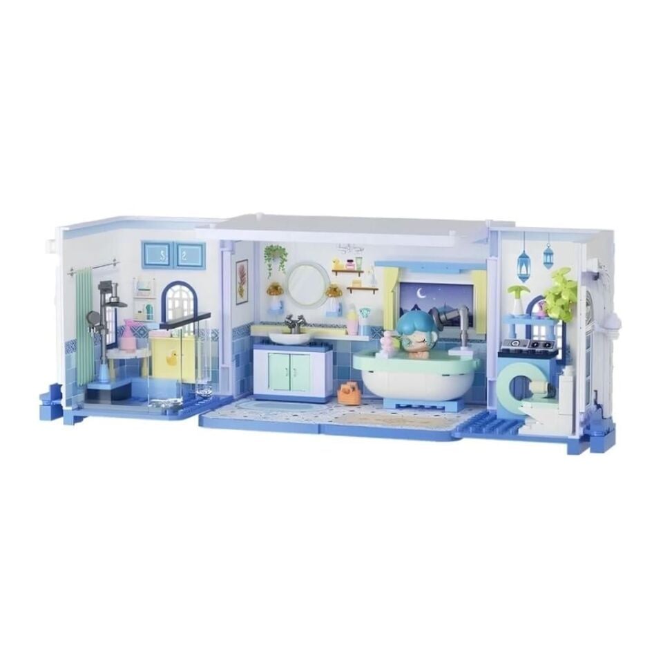 JAKİ NANCİ Banyo / Duş Modeli 235 Parça Block Oyuncak
