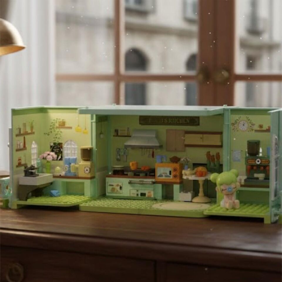 JAKİ Gurme Mutfak Modeli 263 Parça Block Oyuncak