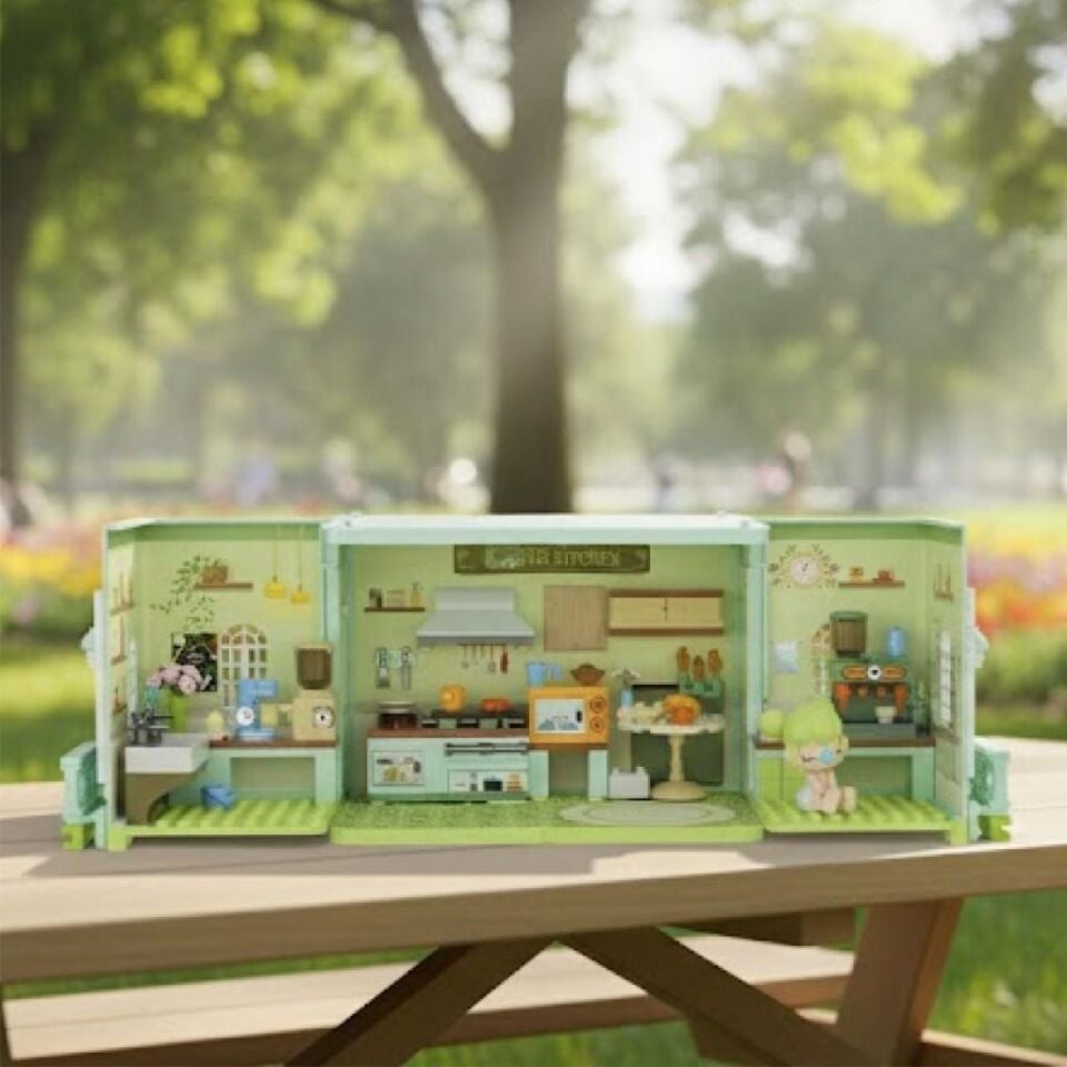 JAKİ Gurme Mutfak Modeli 263 Parça Block Oyuncak