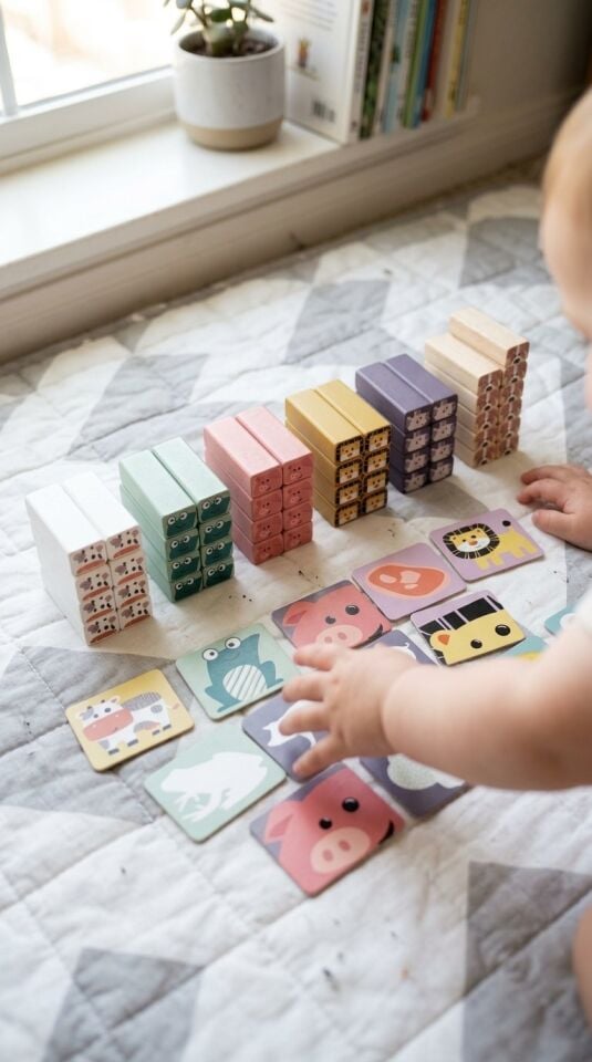 Wobble Tower Eğitici Ahşap Denge ve Zeka Oyunu (Montessori Uyumlu)