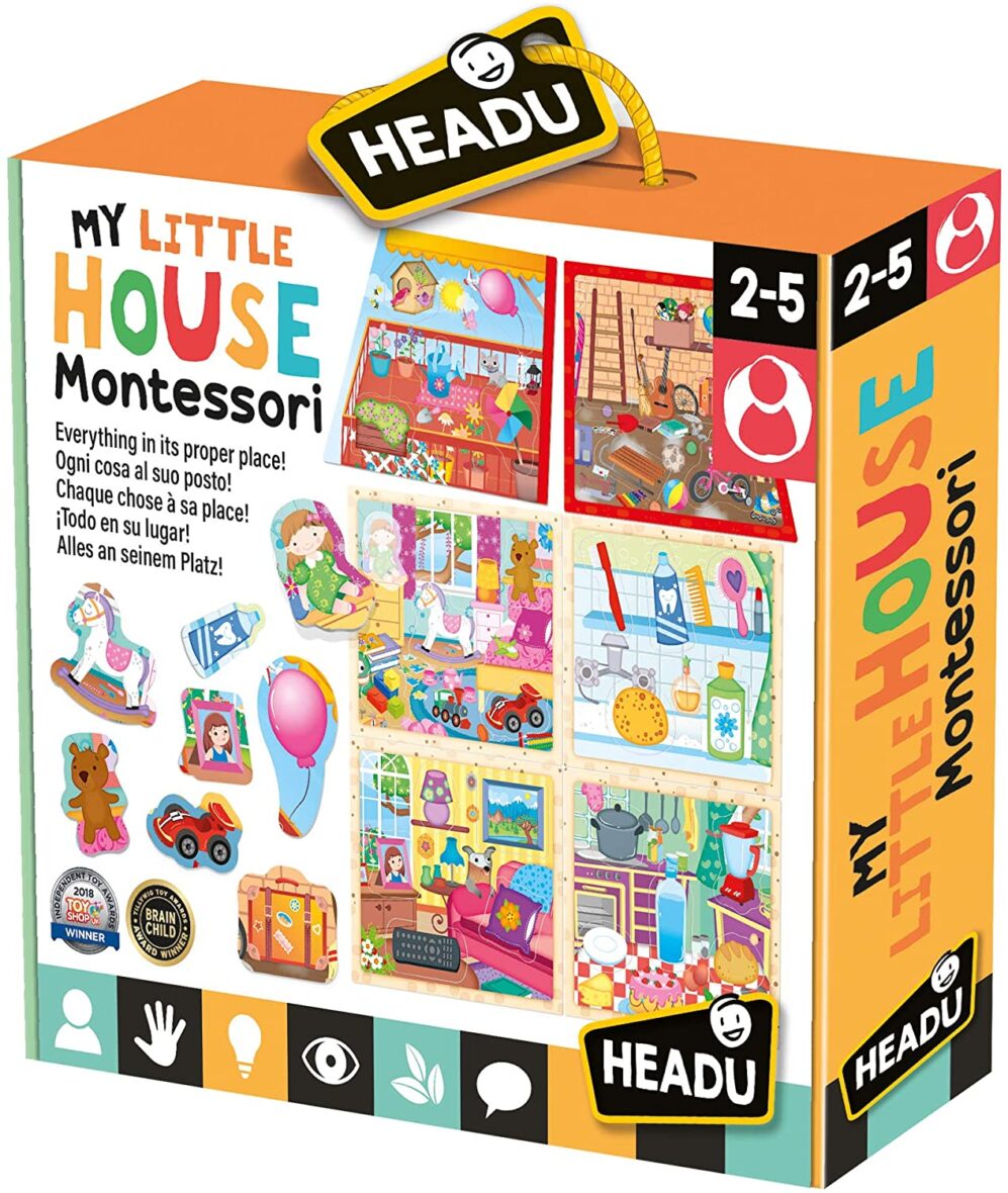 Headu Montessori Benim Küçük Evim Puzzle
