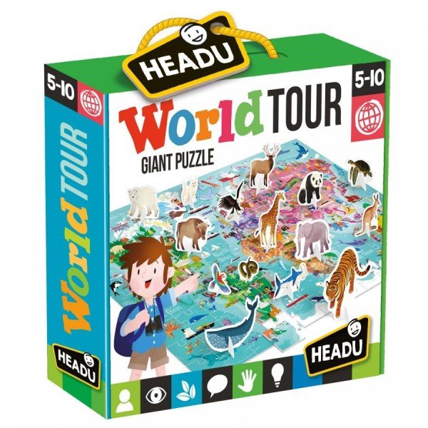 Headu Dünya Turu Puzzle  ( World Tour )