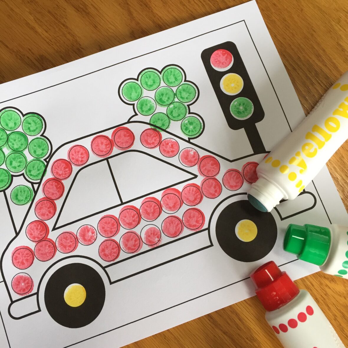 Preschool-car-craft